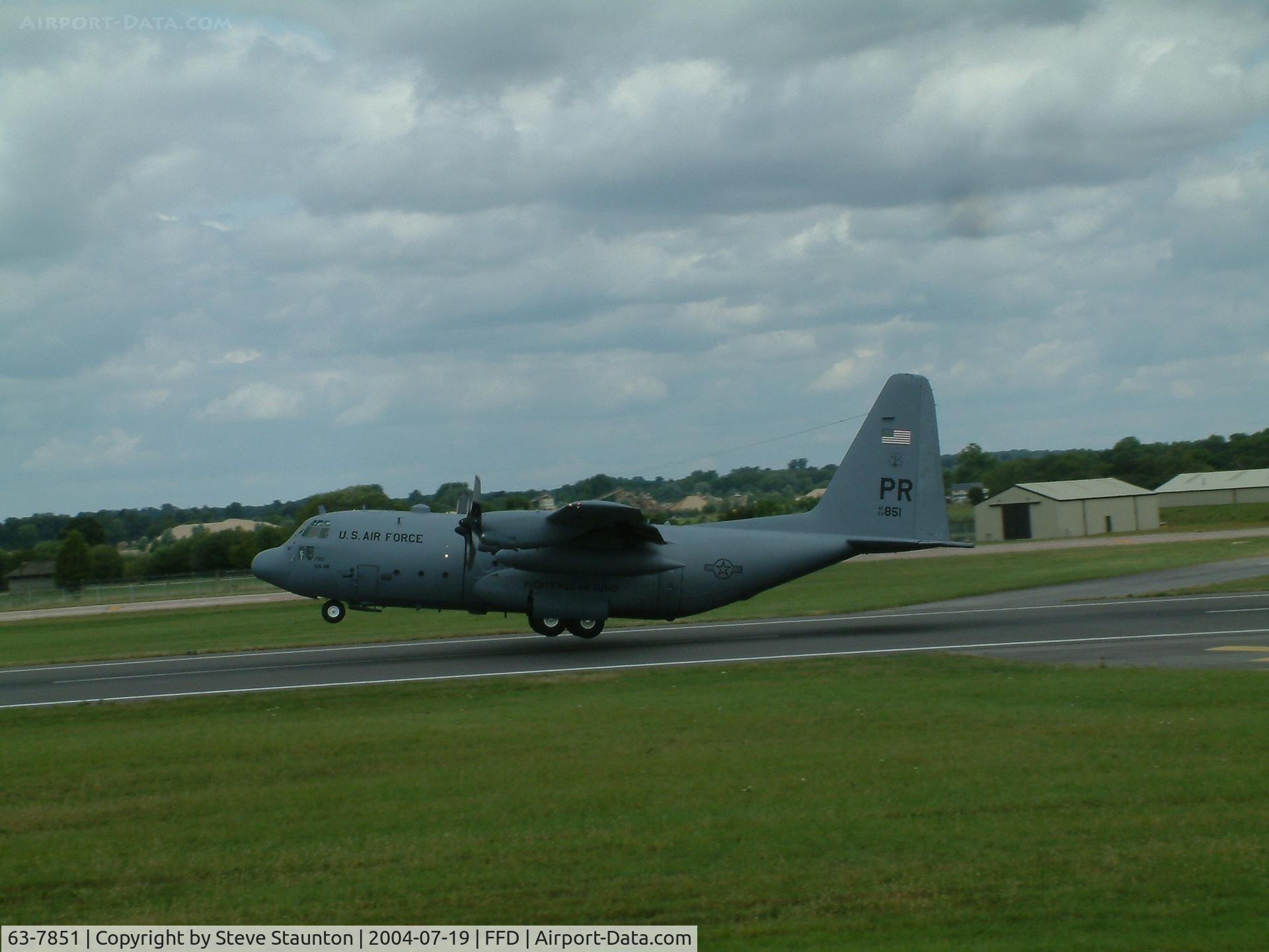 63-7851, 1982 Lockheed C-130E Hercules C/N 382-3921, Royal International Air Tattoo 2004
