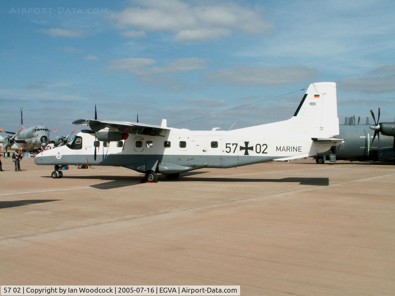57 02, Dornier 228-212 C/N 8211, Dornier Do-228/MFG-3 German Navy/Fairford 2005