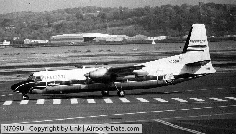 N709U, 1967 Fairchild Hiller FH-227B C/N 552, Unk