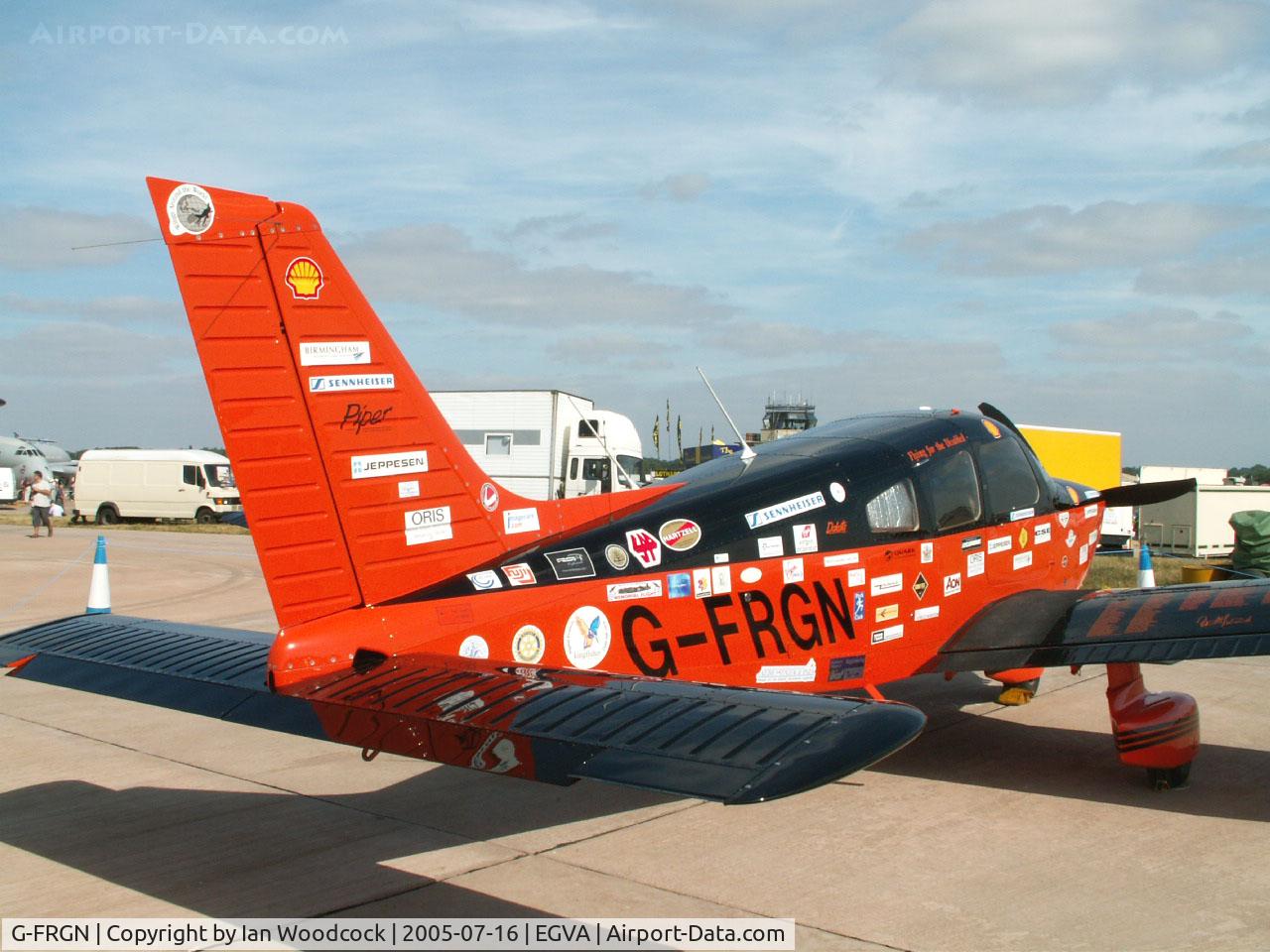 G-FRGN, 1994 Piper PA-28-236 Dakota C/N 28-11046, Piper PA-28-236/Fairford 2005