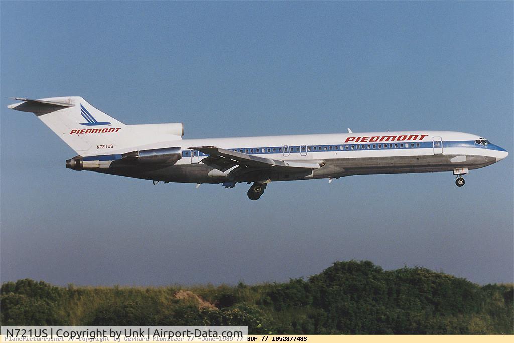 N721US, 1969 Boeing 727-214 C/N 20165, unk