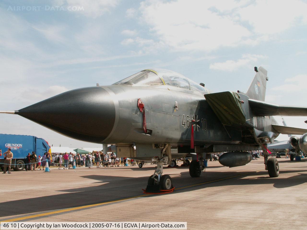 46 10, Panavia Tornado IDS C/N 767/GS243/4310, Tornado IDS/WTD-61 German AF/Fairford 2005