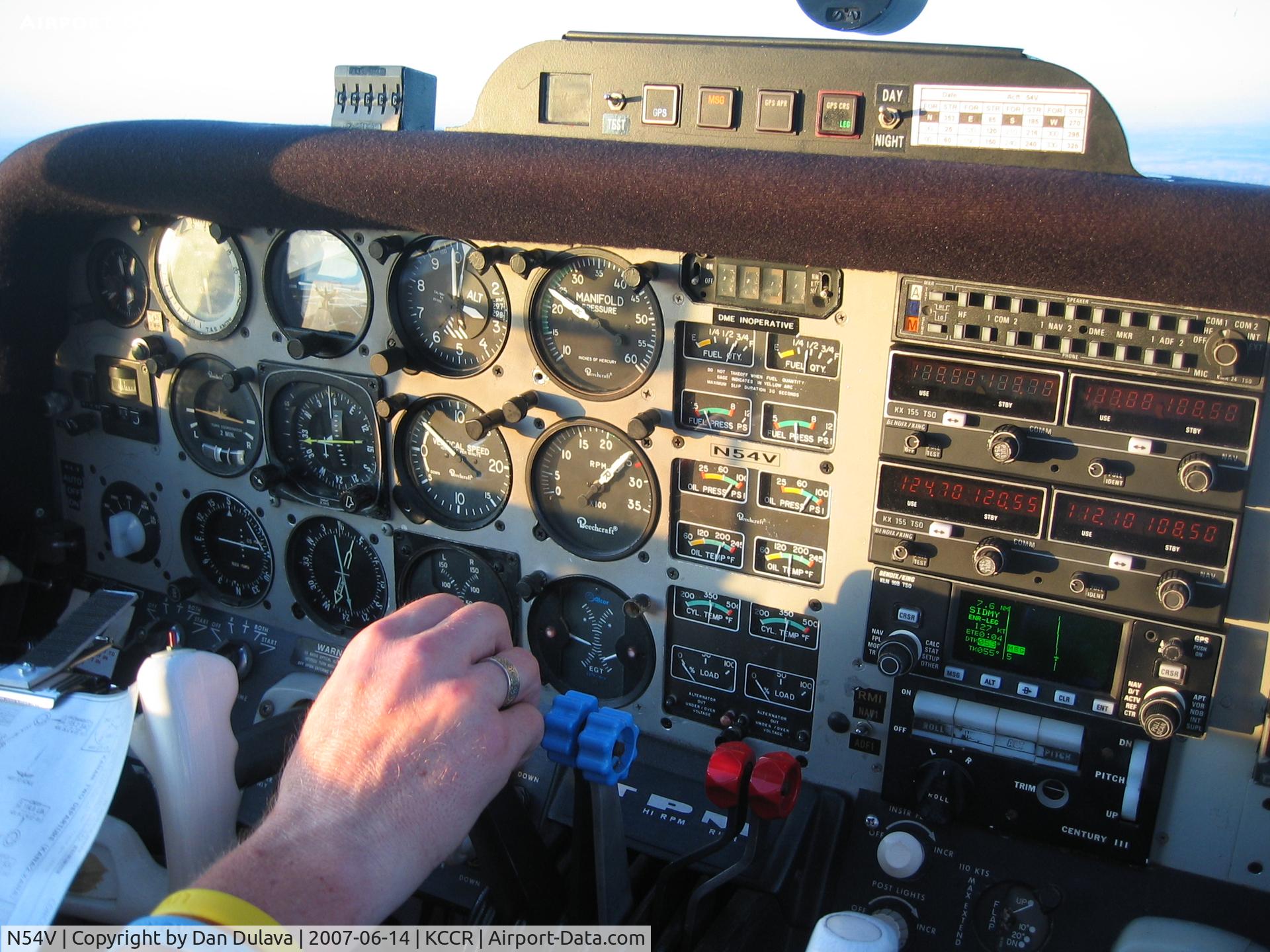 N54V, 1980 Beech 76 Duchess C/N ME-313, A sunny day for a change