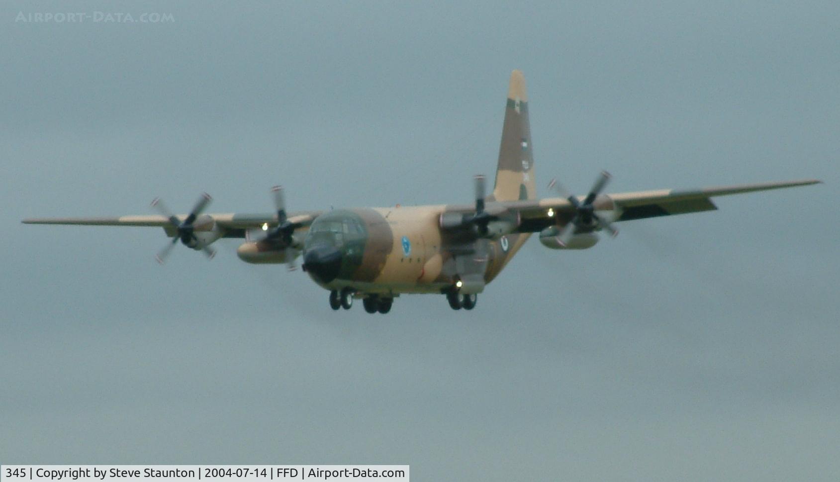 345, 1979 Lockheed C-130H Hercules C/N 382-4813, Royal International Air Tattoo 2004