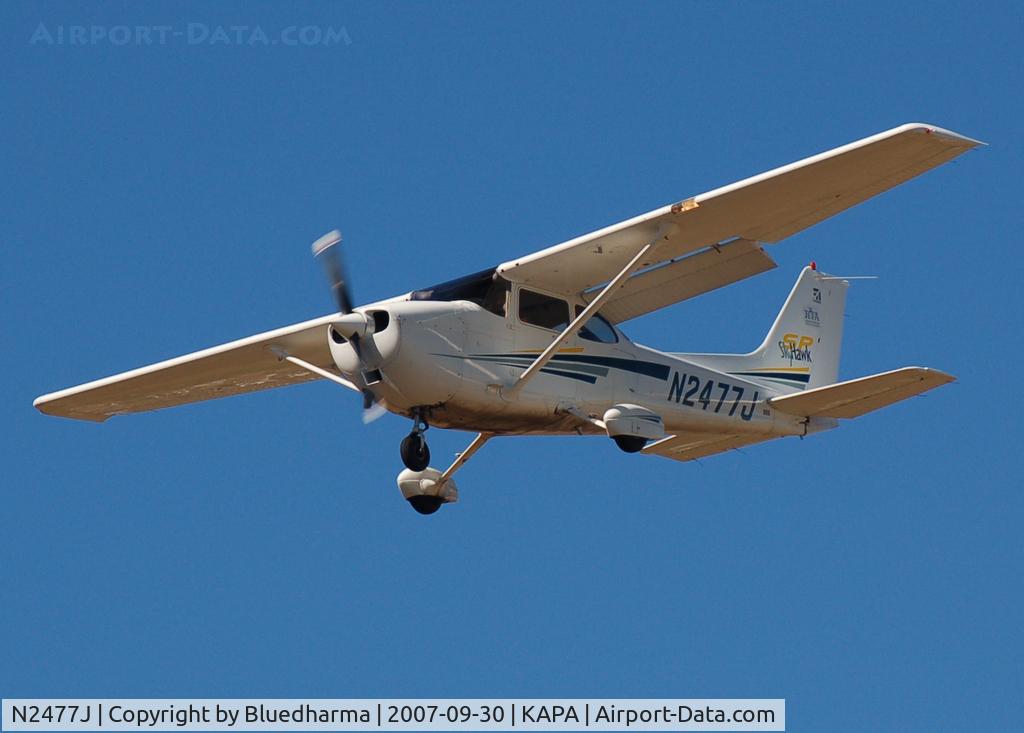 N2477J, 2001 Cessna 172S C/N 172S8802, Approach to 17L