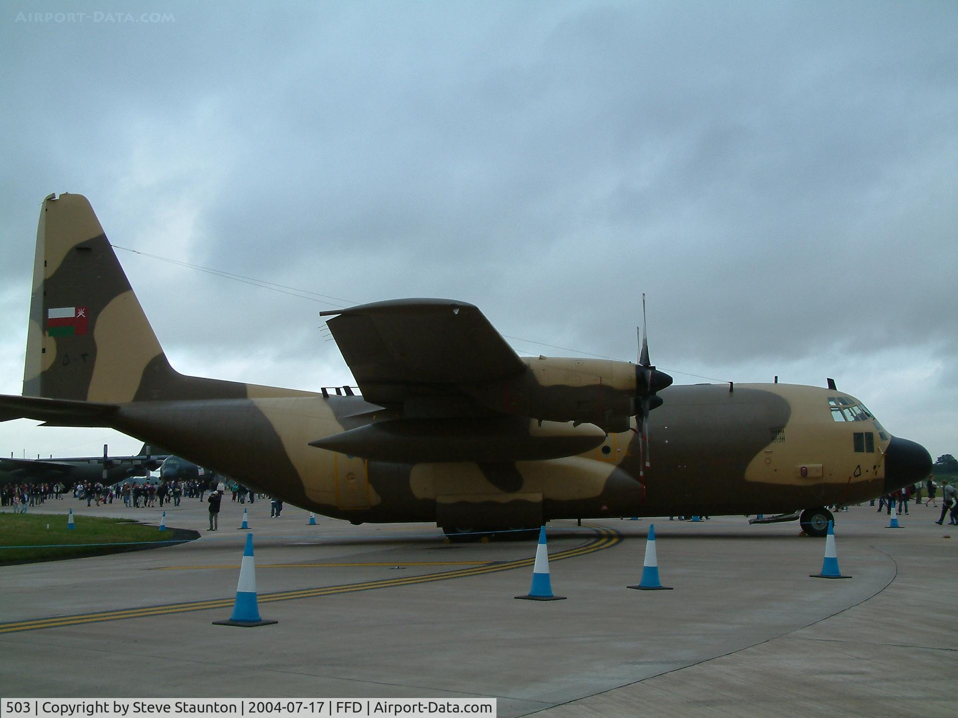 503, Lockheed C-130H Hercules C/N 382-4948, Royal International Air Tattoo 2004