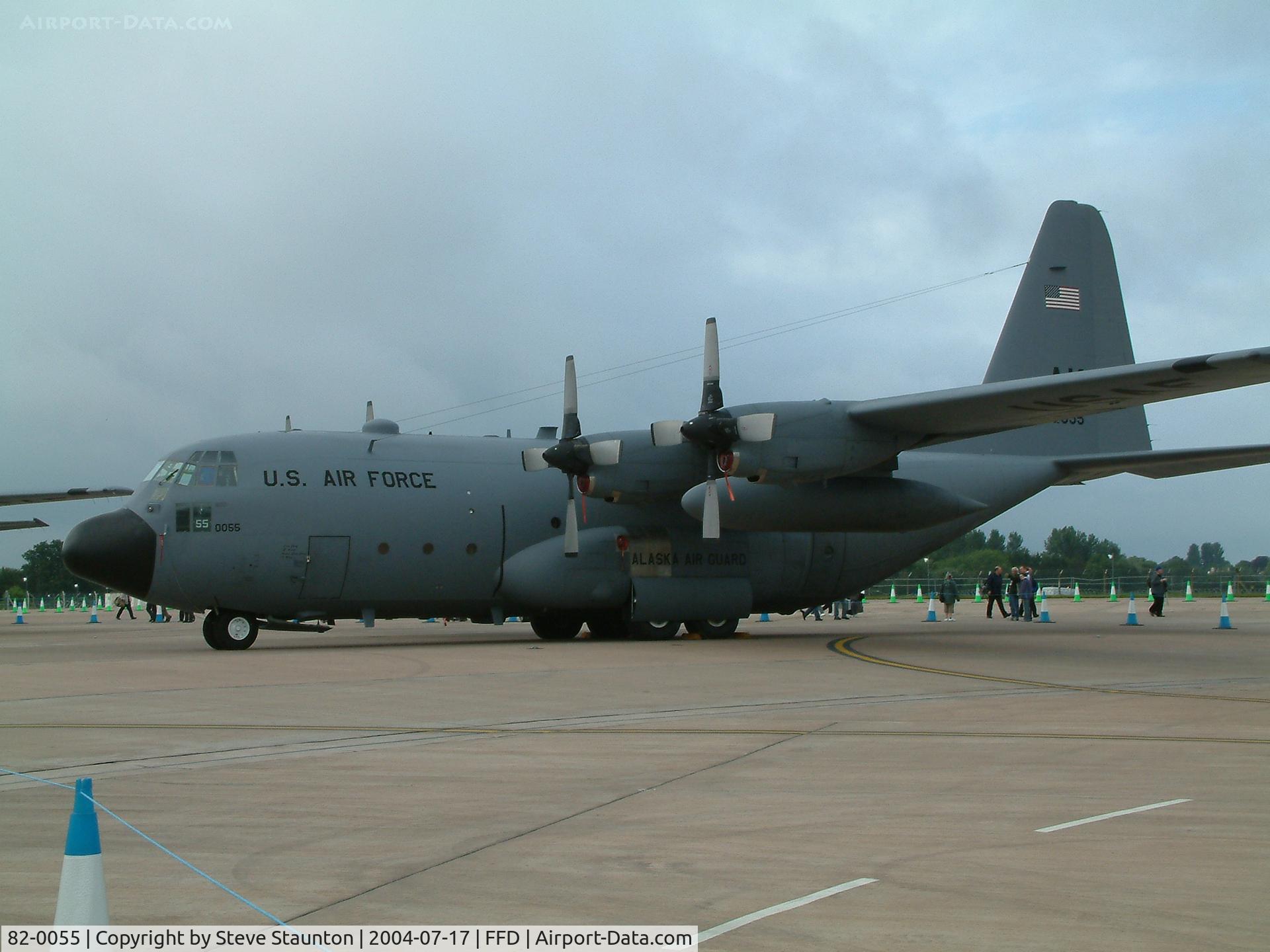82-0055, 1982 Lockheed C-130H Hercules C/N 382-4970, Royal International Air Tattoo 2004