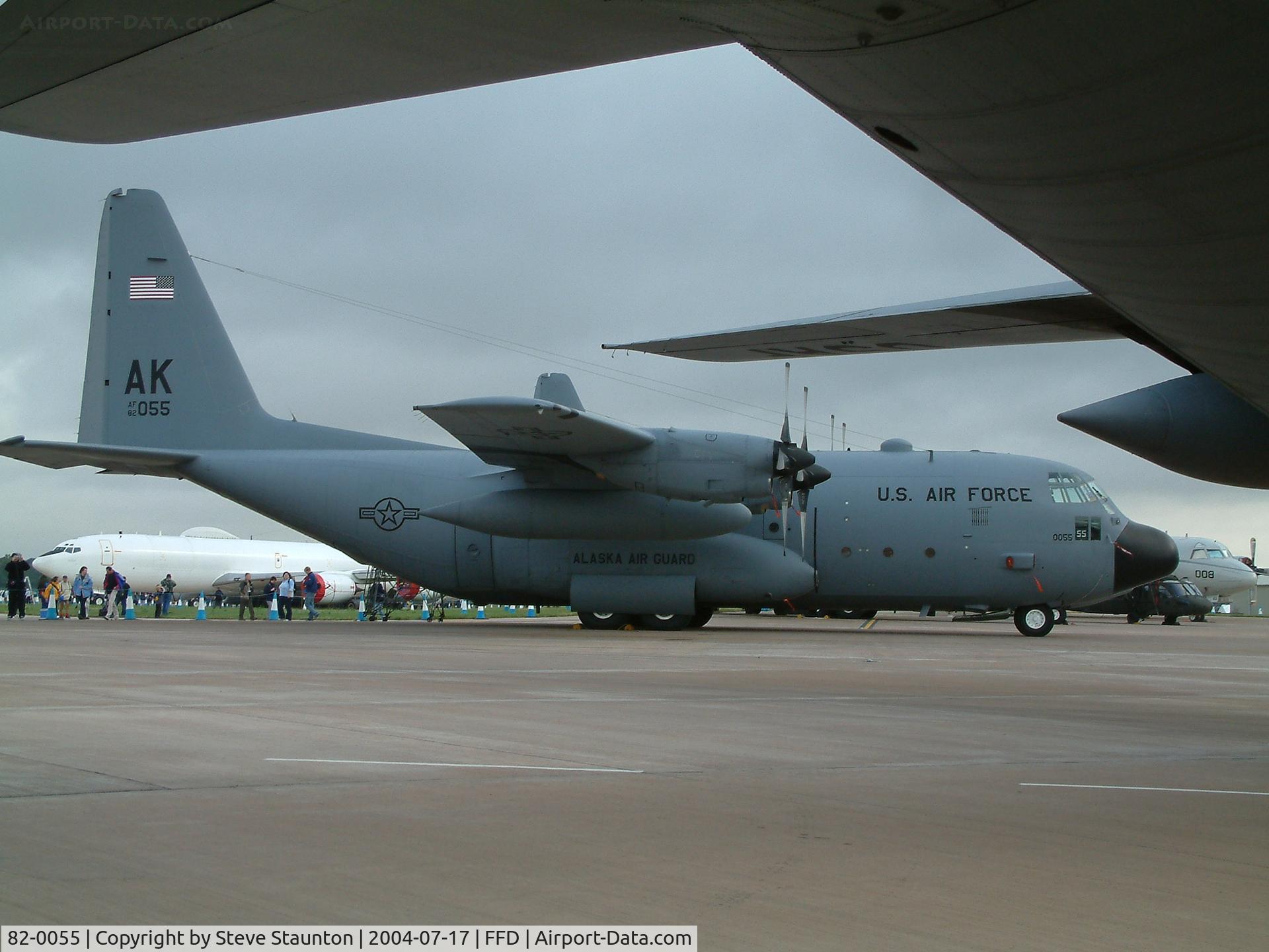 82-0055, 1982 Lockheed C-130H Hercules C/N 382-4970, Royal International Air Tattoo 2004