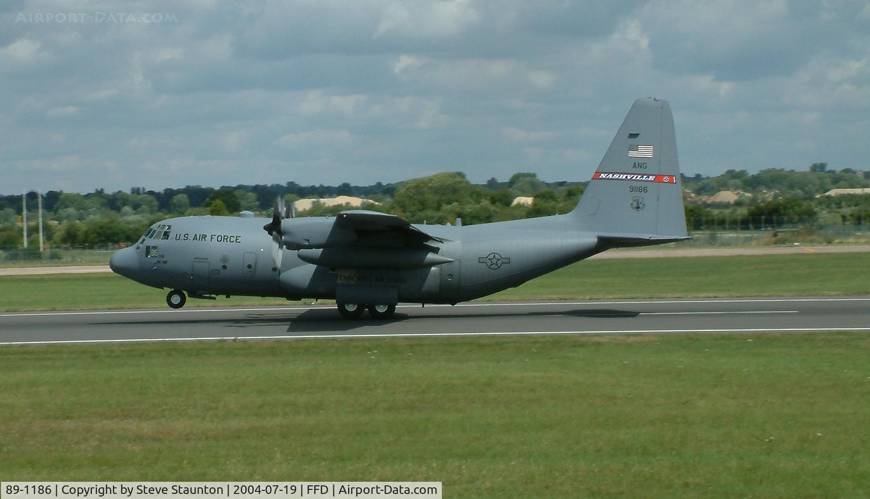 89-1186, 1989 Lockheed C-130H Hercules C/N 382-5195, Royal International Air Tattoo 2004