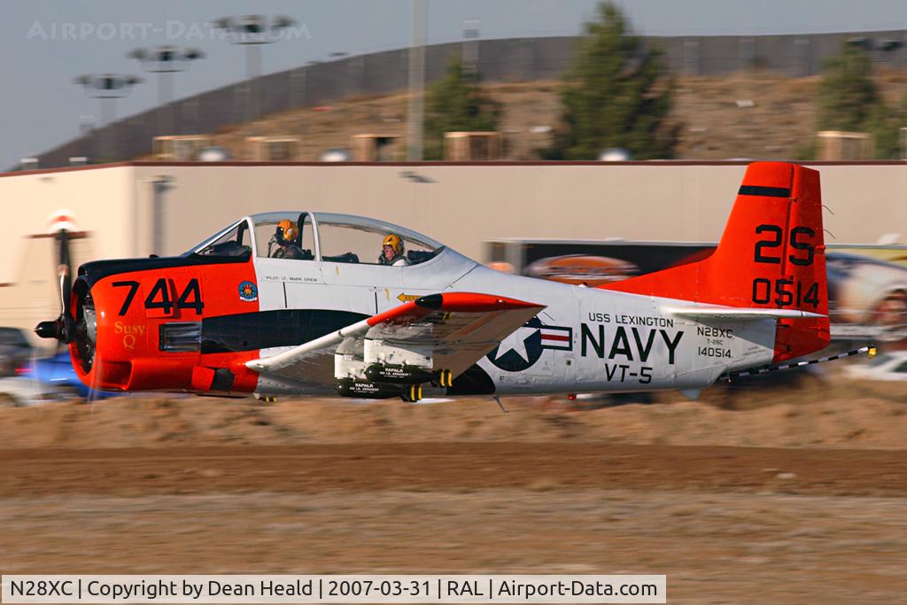 N28XC, 1954 North American T-28C Trojan C/N 226-91 (140514), 1954 North American T-28C 
