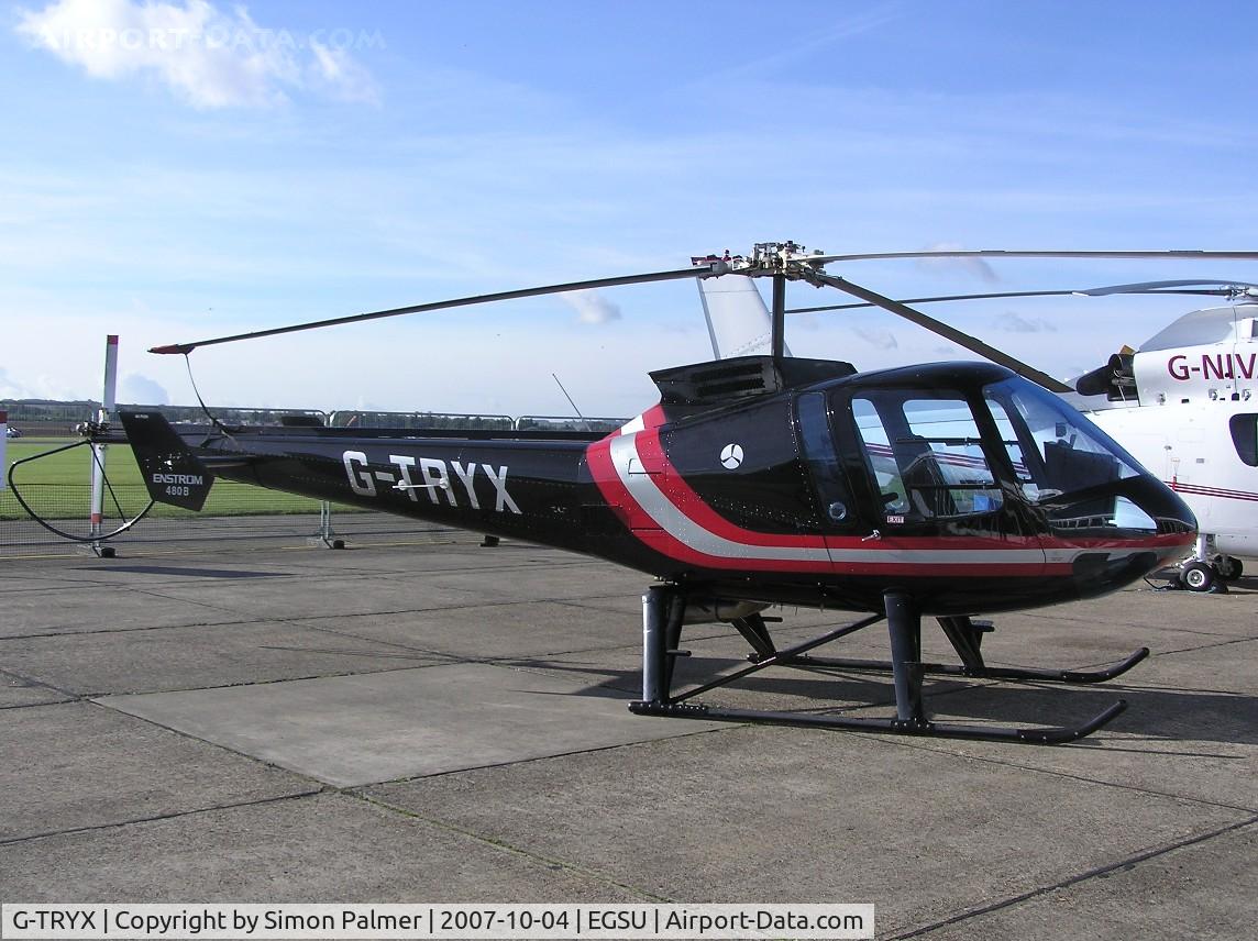 G-TRYX, 2005 Enstrom 480B C/N 5083, Enstrom 480B exhibited at Helitech 2007