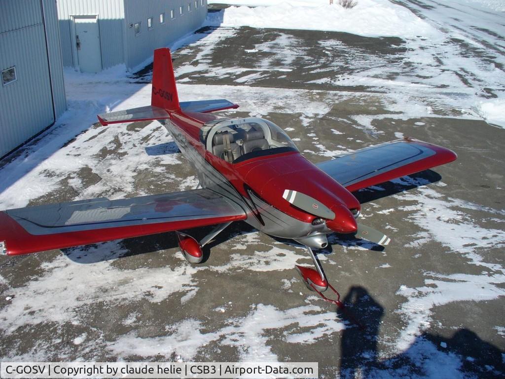 C-GOSV, 2006 Vans RV-7A C/N 72368, febuary 2006 just out of paint shop