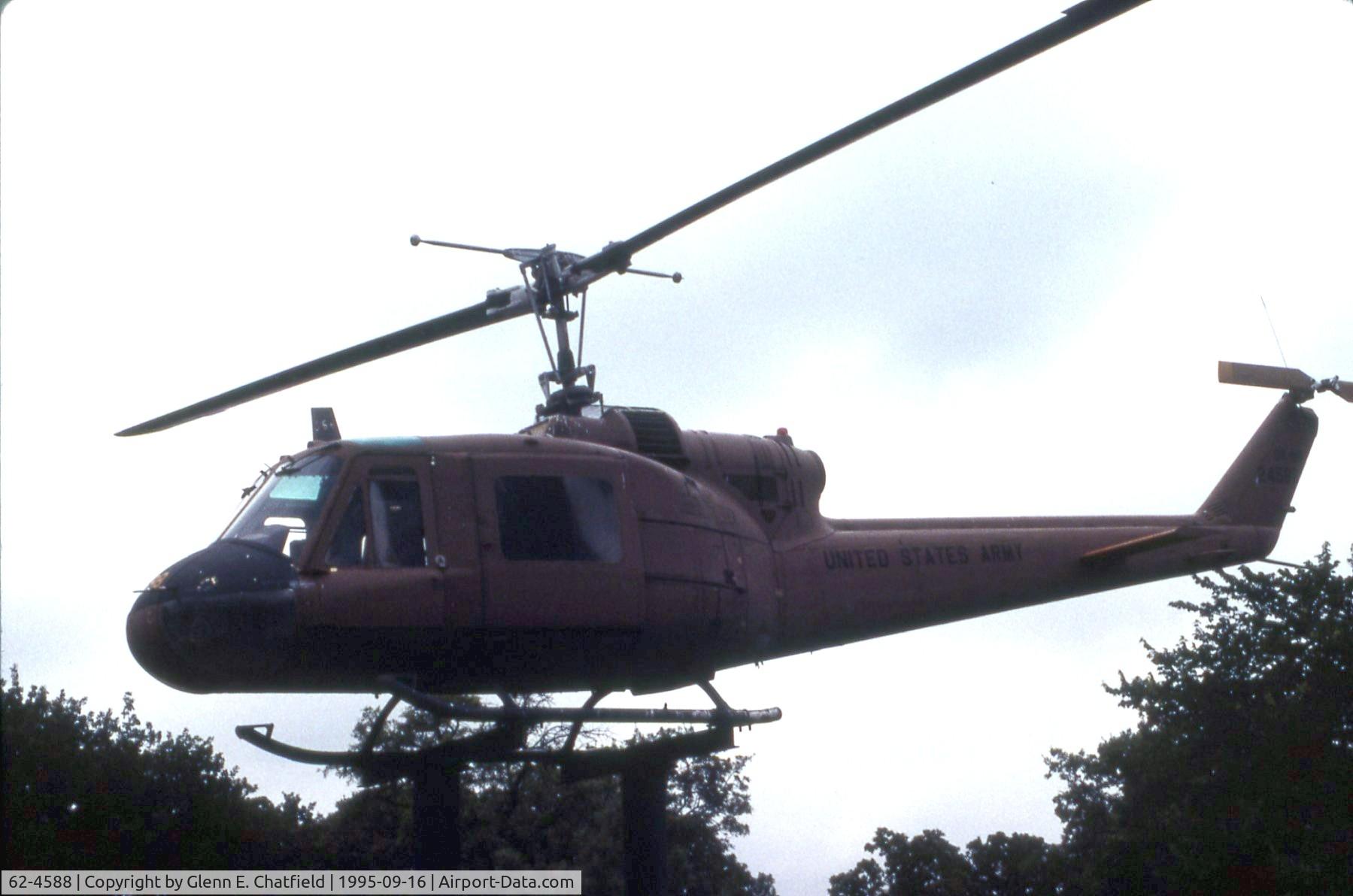 62-4588, 1963 Bell UH-1B Iroquois C/N 648, UH-1B at the 45th Infantry Division Museum