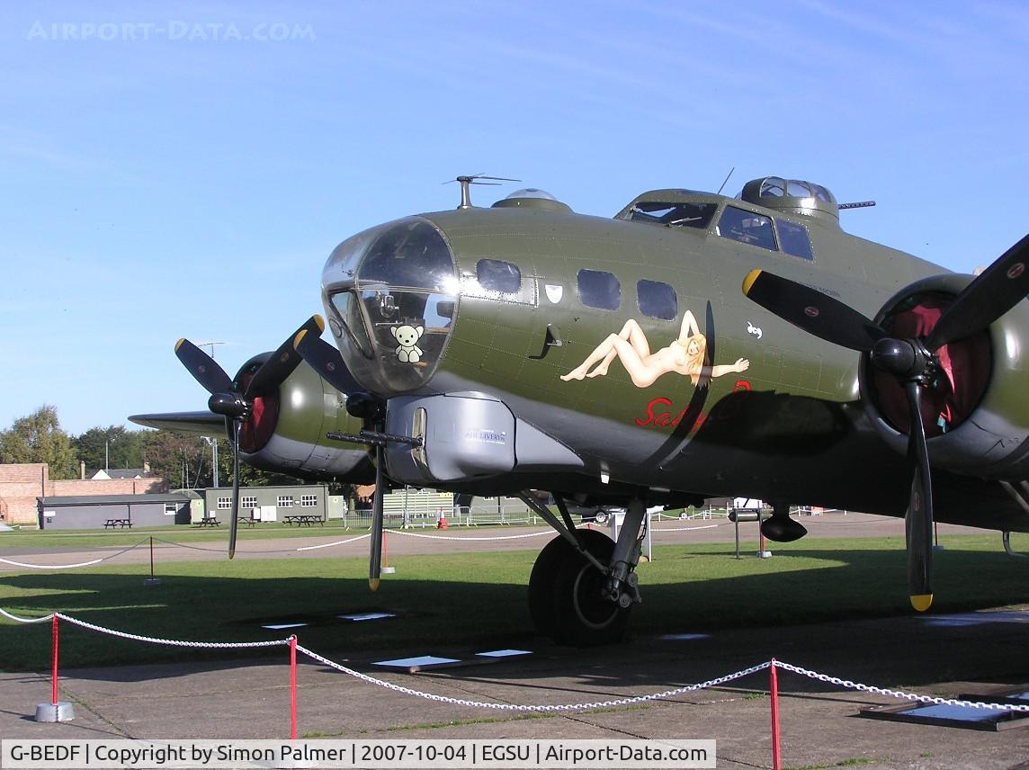 G-BEDF, 1944 Boeing B-17G Flying Fortress C/N 8693, Flying Fortress 