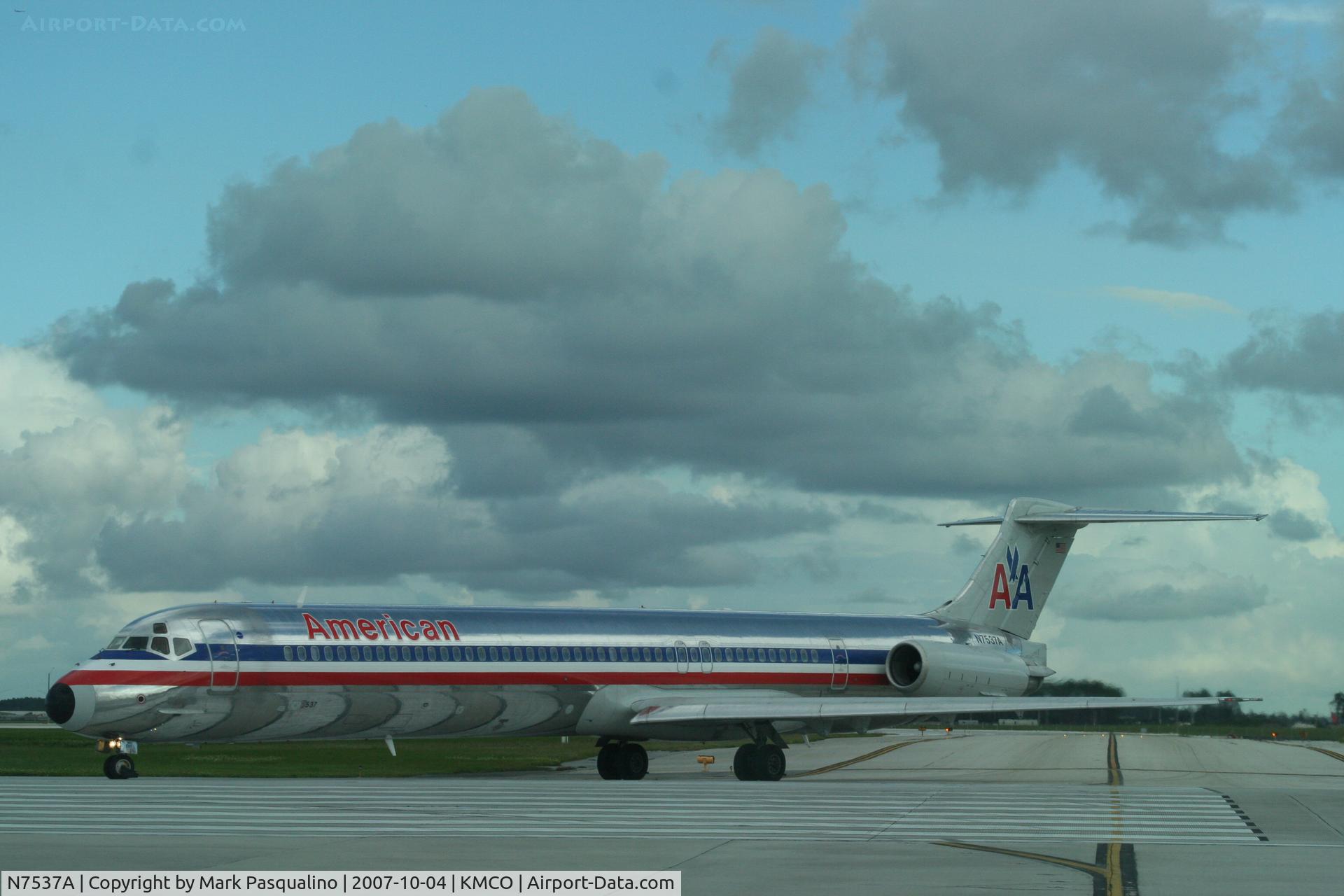 N7537A, 1990 McDonnell Douglas MD-82 (DC-9-82) C/N 49991, MD-82