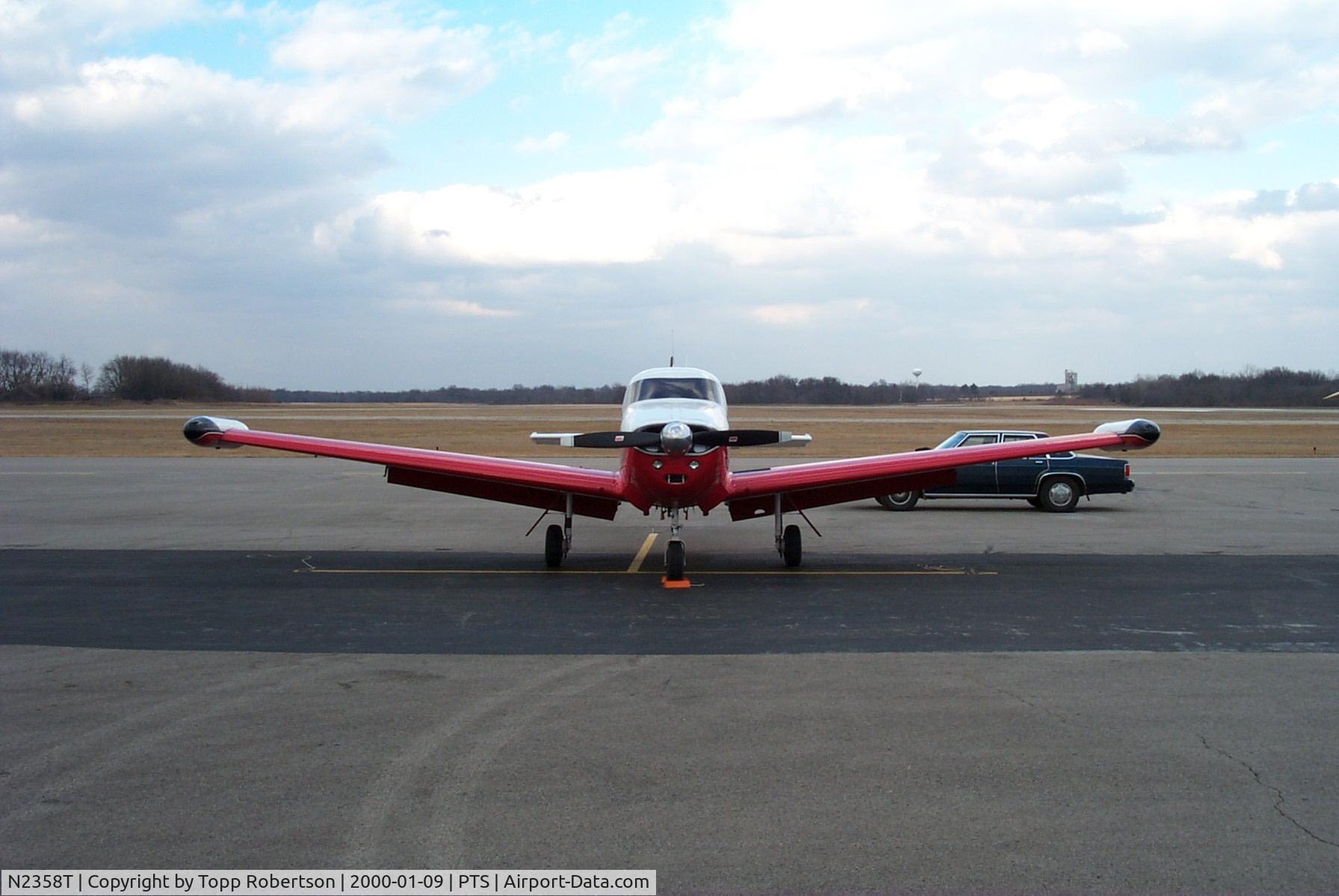 N2358T, 1961 Navion Rangemaster G C/N NAV-4-2358, Front view of Navion Rangemaster