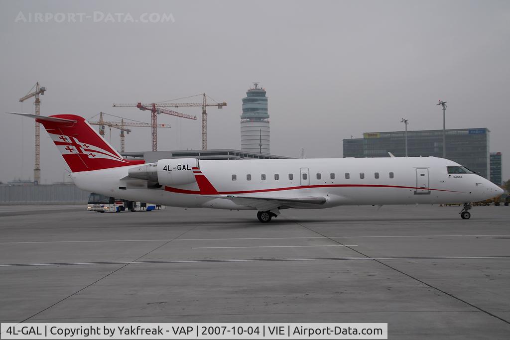 4L-GAL, 1995 Canadair CRJ-100ER (CL-600-2B19) C/N 7076, Georgian Airlines Regionaljet