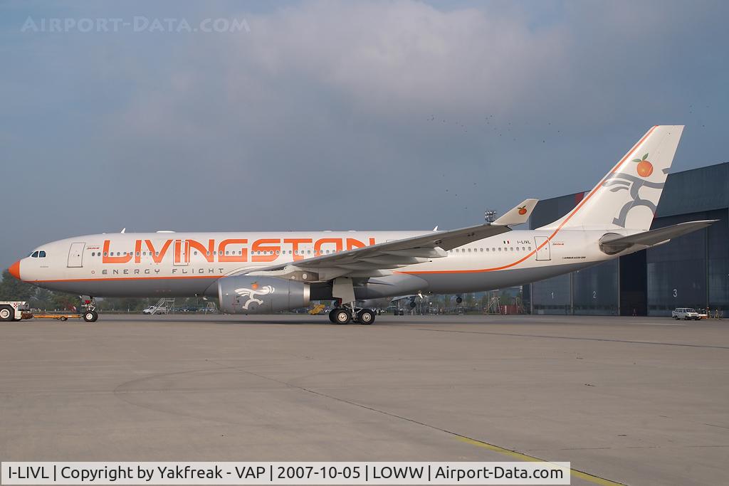 I-LIVL, 2004 Airbus A330-243 C/N 627, Livingston Airbus 330-200
