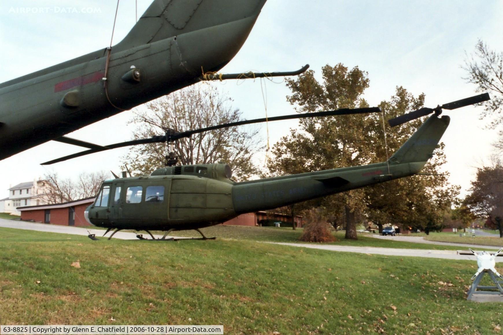 63-8825, 1963 Bell UH-1H Iroquois C/N 4117, UH-1H at the Iowa Gold Star Museum