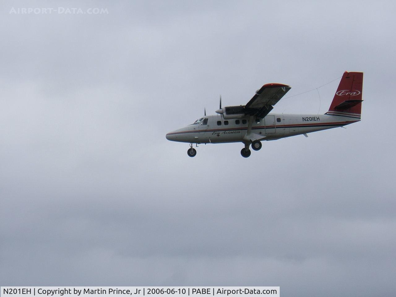N201EH, 1969 De Havilland Canada DHC-6 Twin Otter C/N 217, Era Aviation Twin Otter on Final to Runway 11