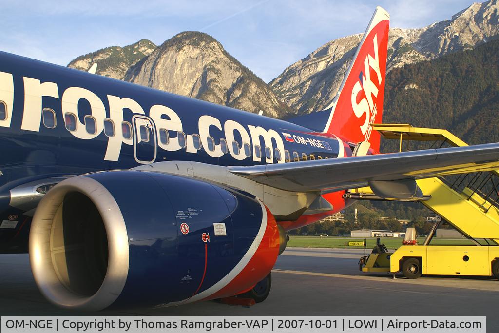 OM-NGE, 2006 Boeing 737-76N C/N 32676, Sky Europe Airlines Boeing 737-700