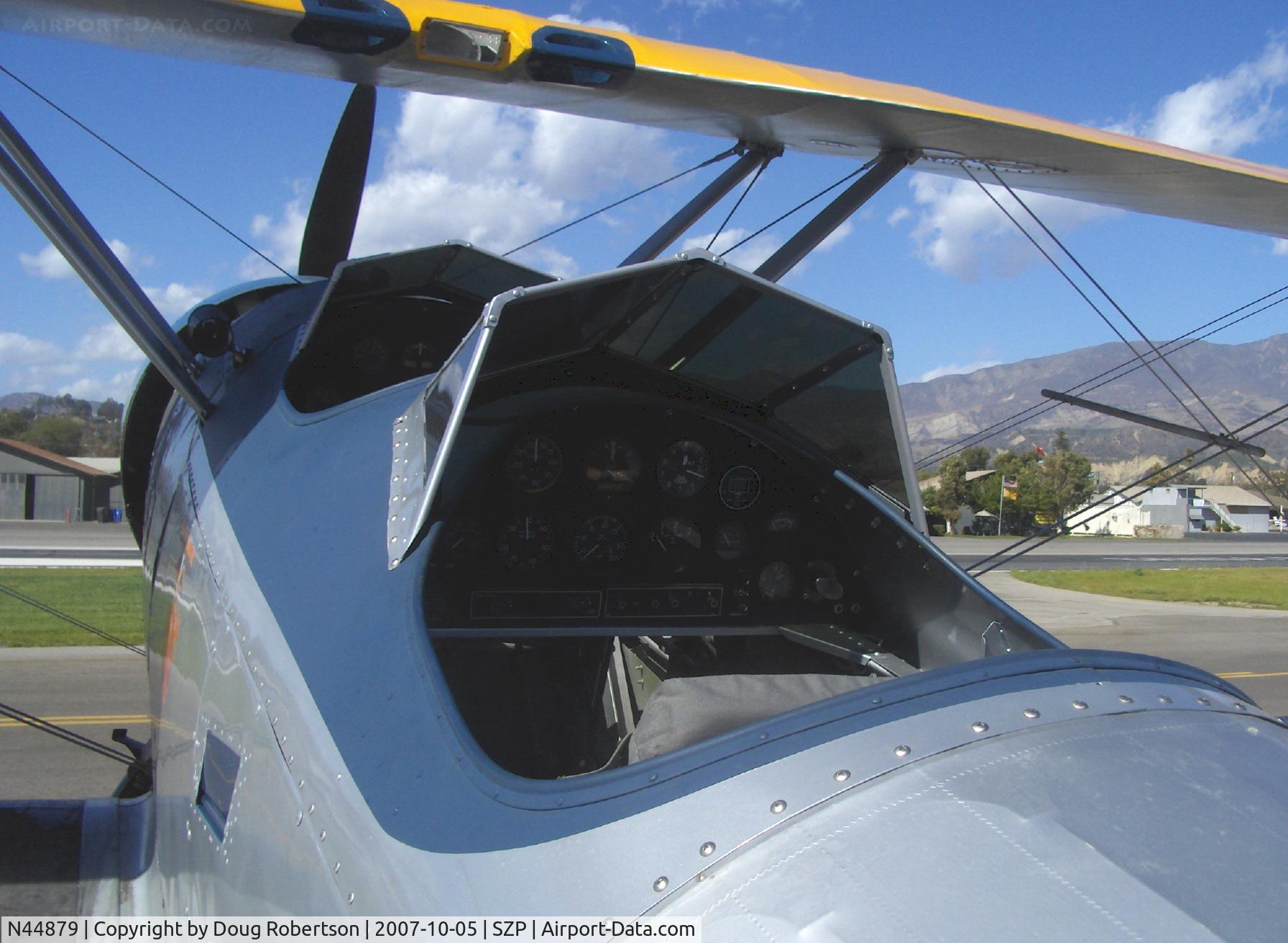 N44879, 1940 Naval Aircraft Factory N3N-3 C/N 4425, 1940 Naval Aircraft Factory N3N-3 'Yellow Peril', Lycoming R680 300 Hp upgrade, USN design primary trainer, versions built 1936-1941 totalled 995, instrument panels