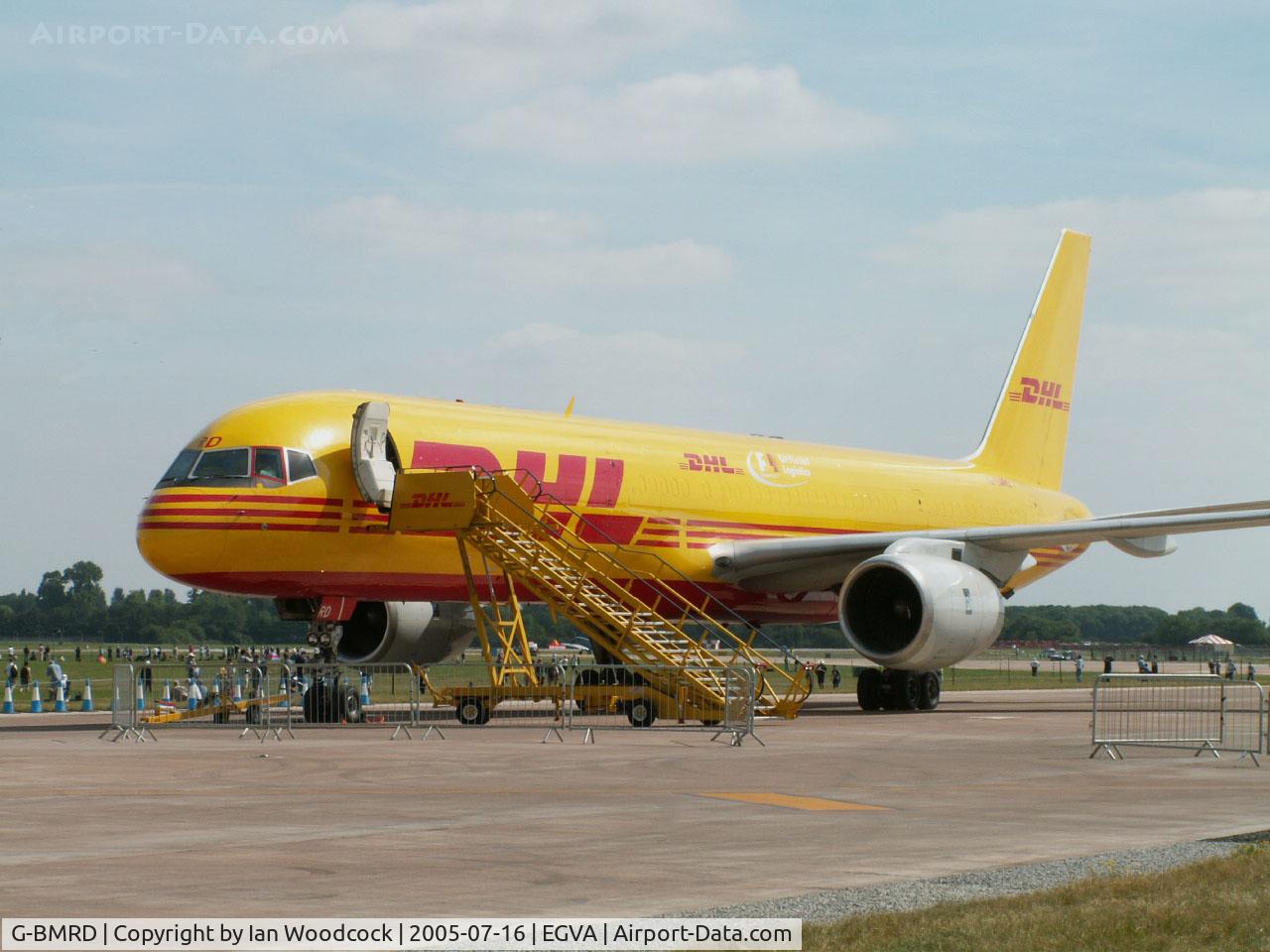 G-BMRD, 1988 Boeing 757-236/SF C/N 24073, Boeing 757 236/DHL/Fairford 2005