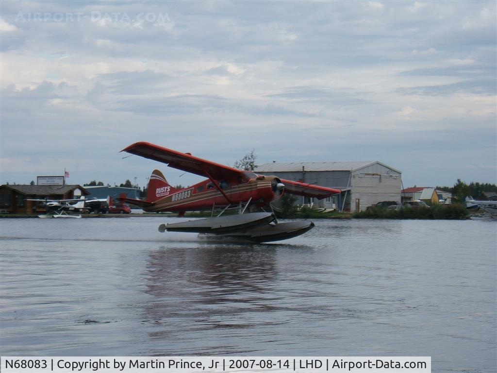 N68083, 1958 De Havilland Canada DHC-2 Beaver Mk.I C/N 1254, Rust Flying Service, Lake Hood-Anchorage ak