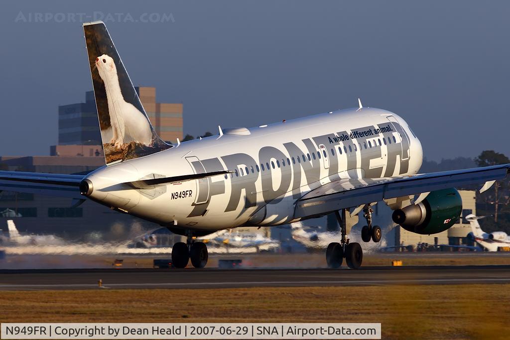 N949FR, 2006 Airbus A319-112 C/N 2857, Frontier Airlines N949FR 