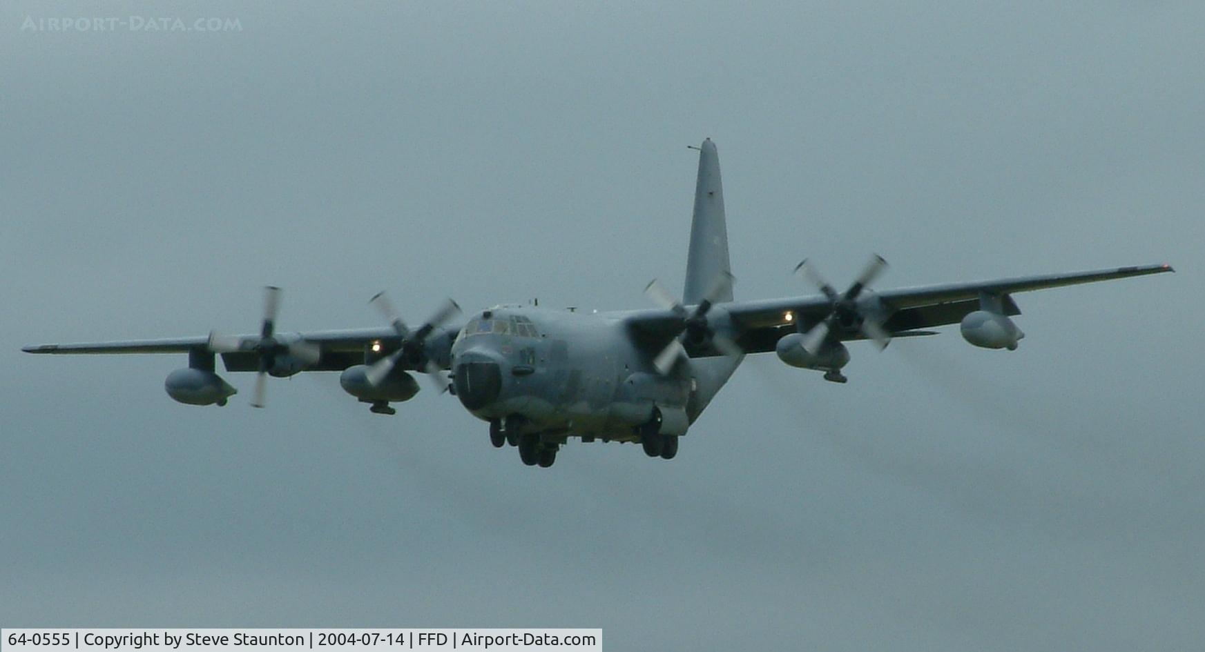 64-0555, 1964 Lockheed MC-130E Hercules C/N 382-4056, Royal International Air Tattoo 2004