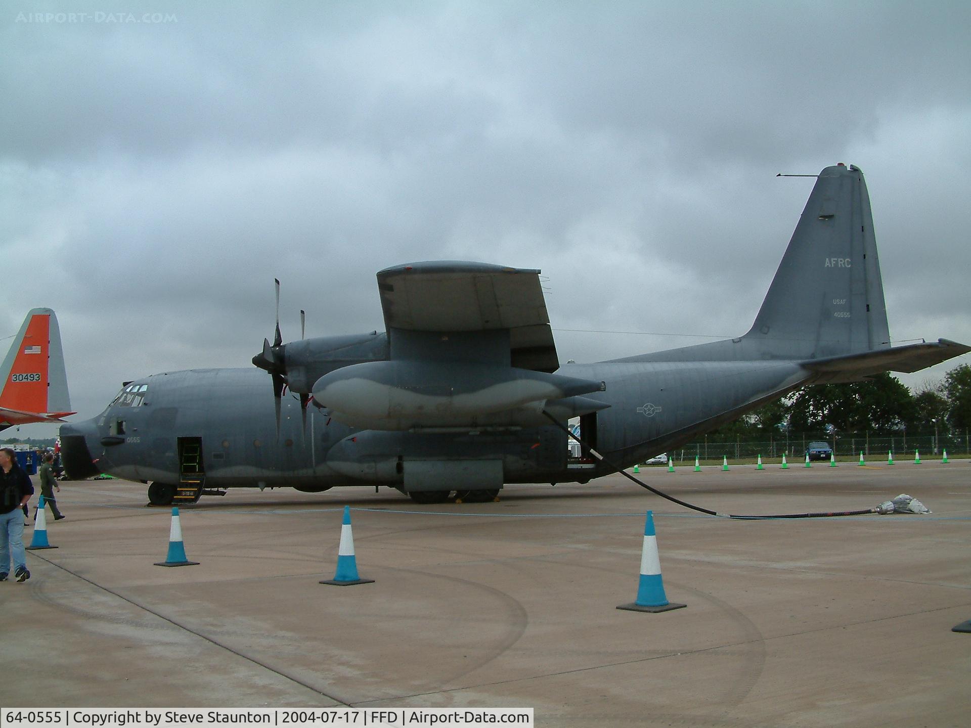 64-0555, 1964 Lockheed MC-130E Hercules C/N 382-4056, Royal International Air Tattoo 2004
