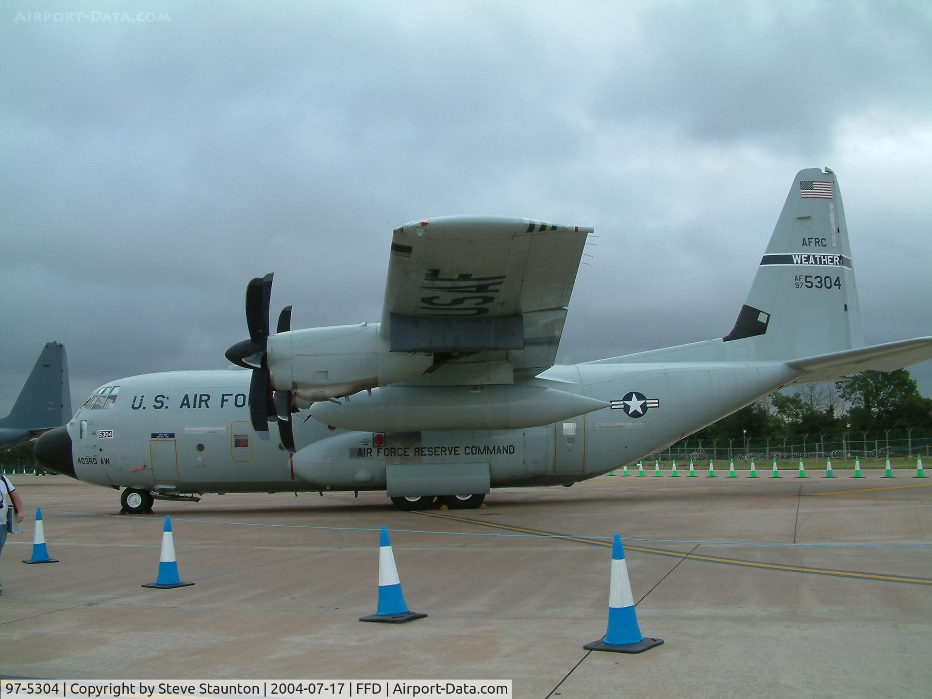 97-5304, 1997 Lockheed Martin WC-130J Hercules C/N 382-5474, Royal International Air Tattoo 2004