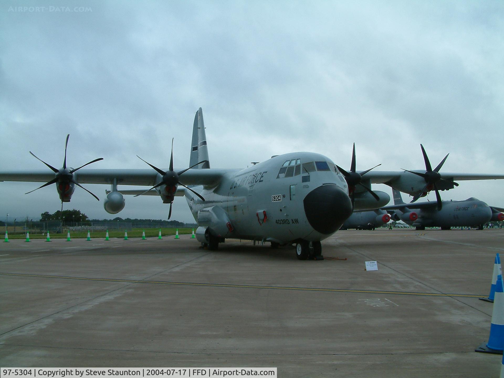 97-5304, 1997 Lockheed Martin WC-130J Hercules C/N 382-5474, Royal International Air Tattoo 2004