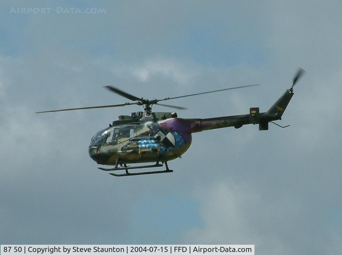 87 50, MBB Bo.105P C/N 6150, Royal International Air Tattoo 2004