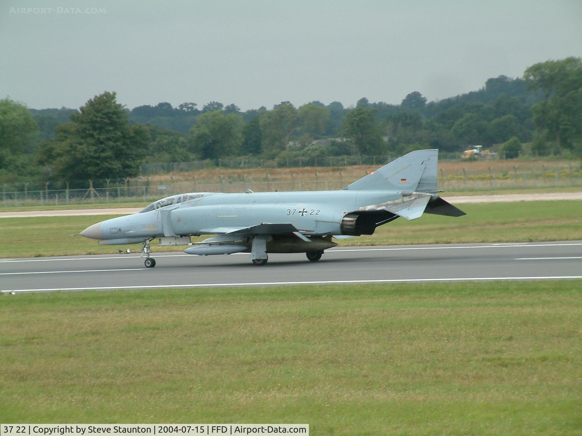 37 22, 1972 McDonnell Douglas F-4F Phantom II C/N 4401, Royal International Air Tattoo 2004