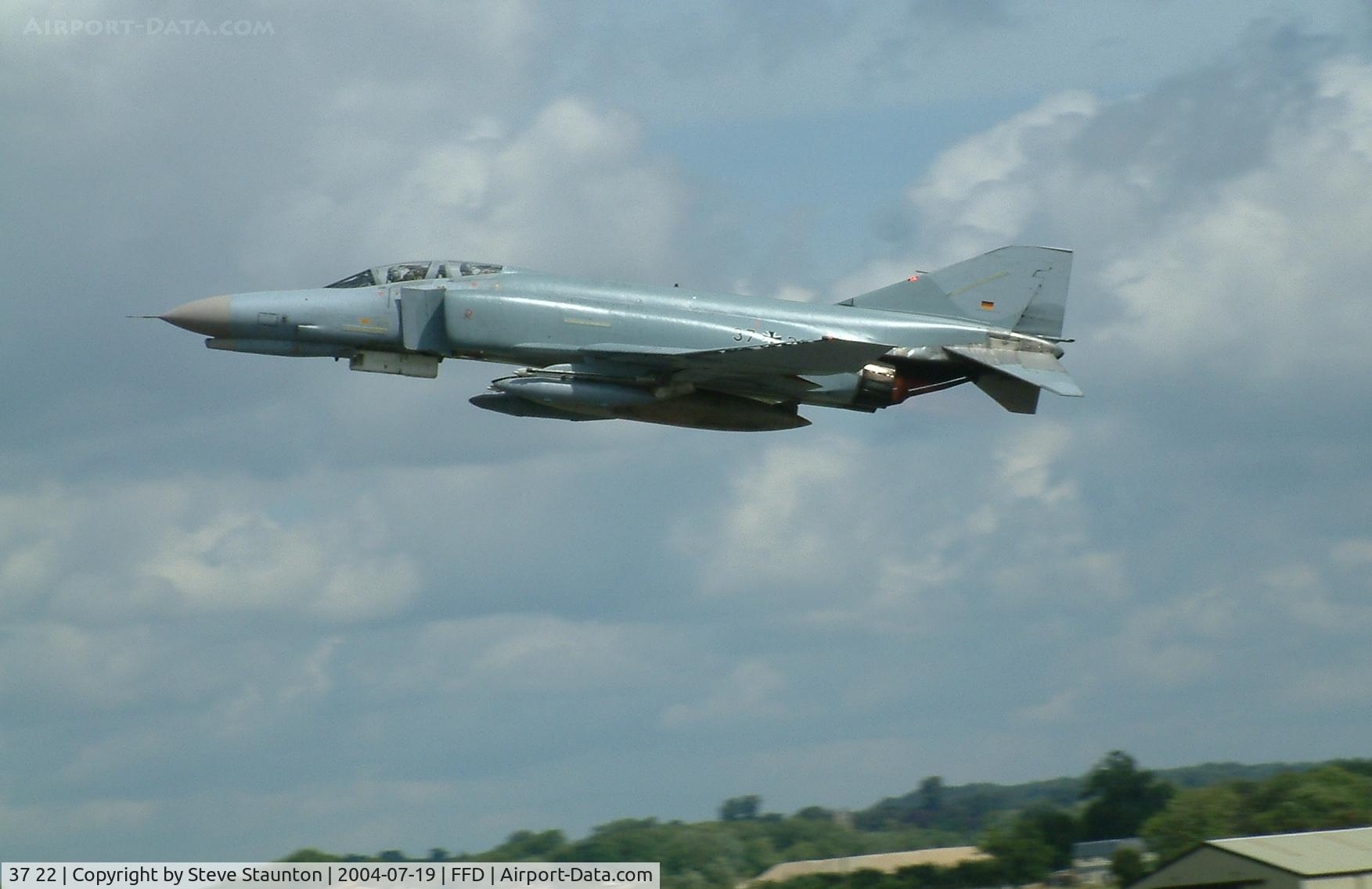 37 22, 1972 McDonnell Douglas F-4F Phantom II C/N 4401, Royal International Air Tattoo 2004