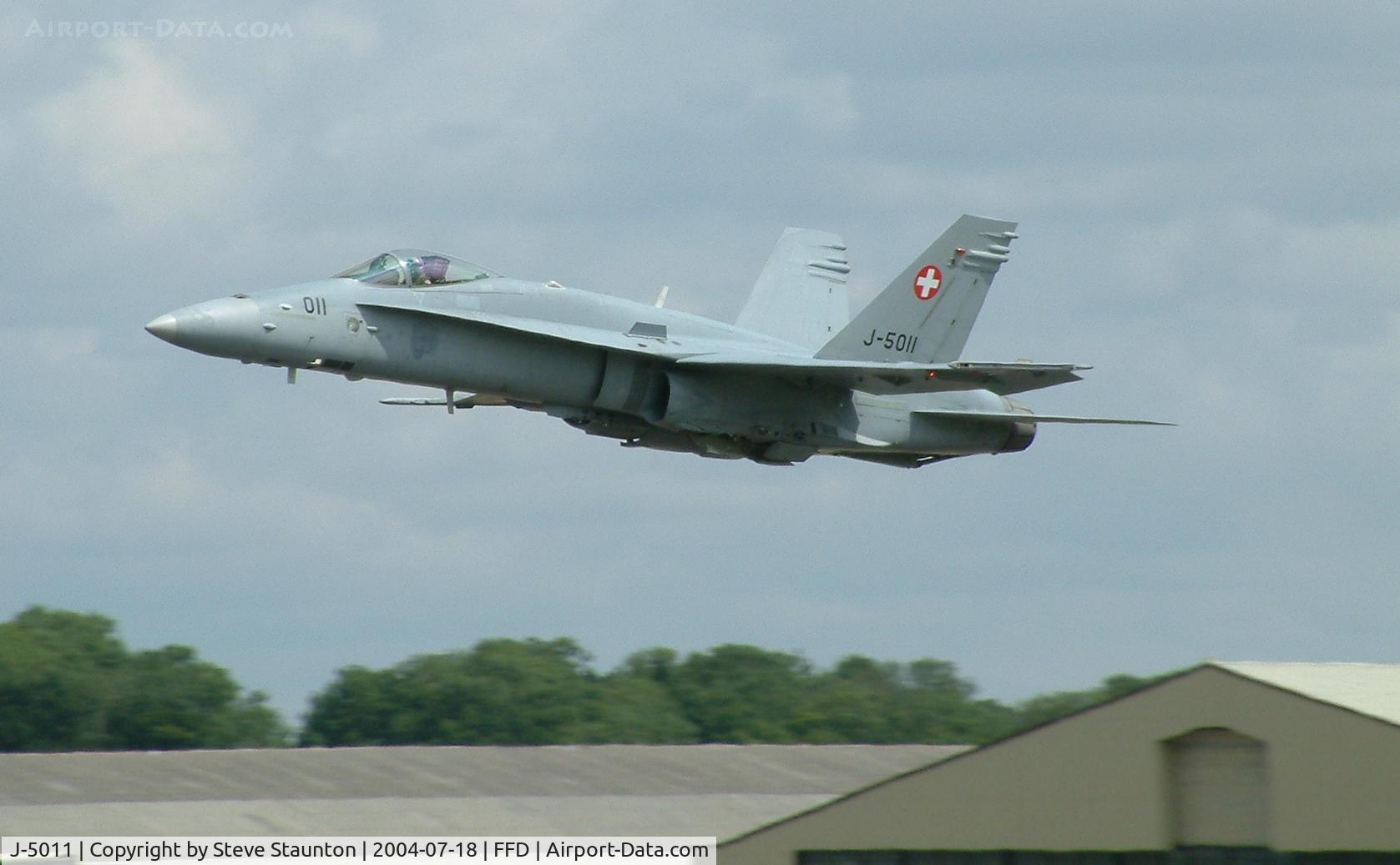 J-5011, McDonnell Douglas F/A-18C Hornet C/N 1351, Royal International Air Tattoo 2004