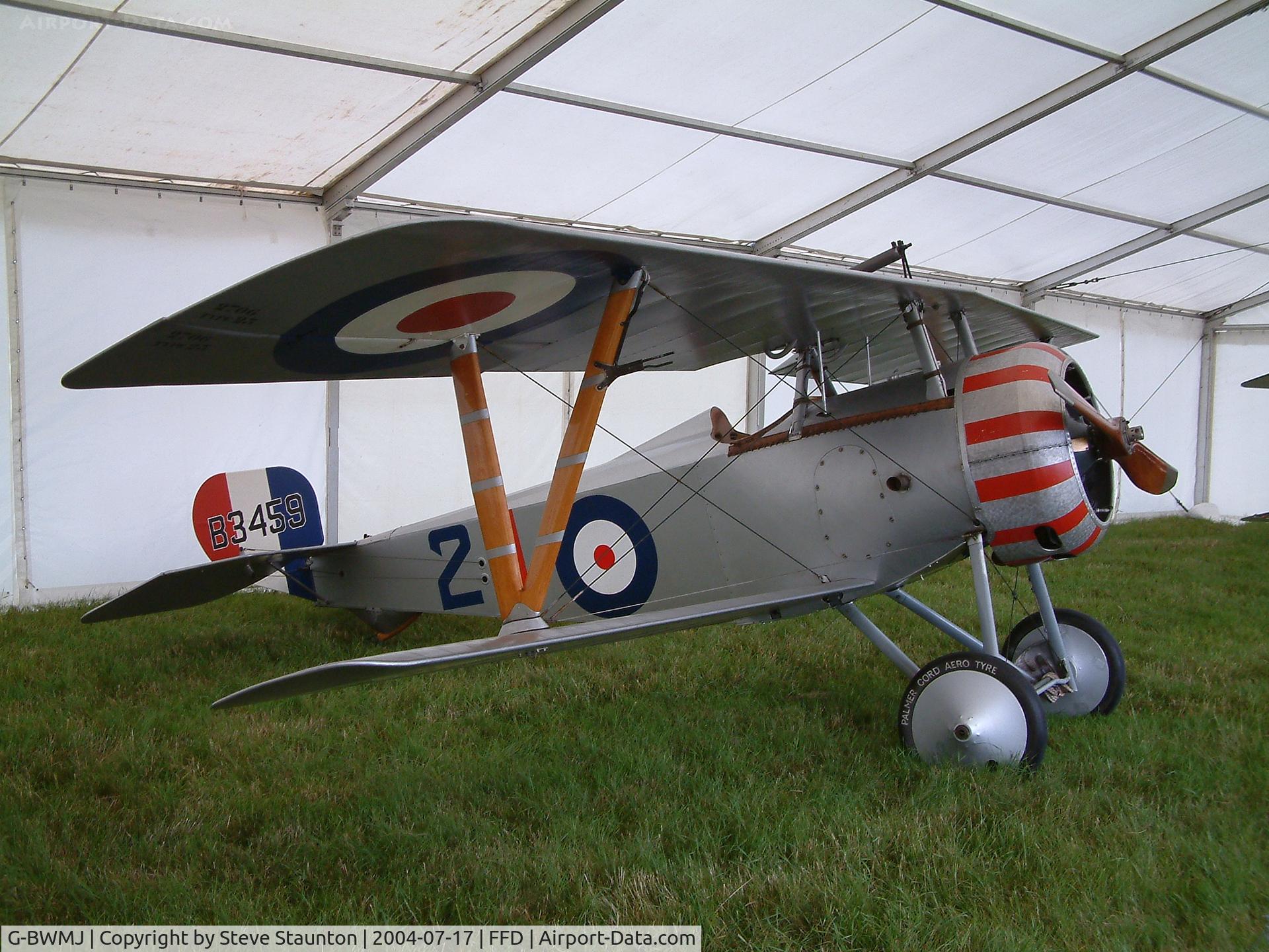 G-BWMJ, 1981 Nieuport 17 Scout Replica C/N PFA 121-12351, Royal International Air Tattoo 2004