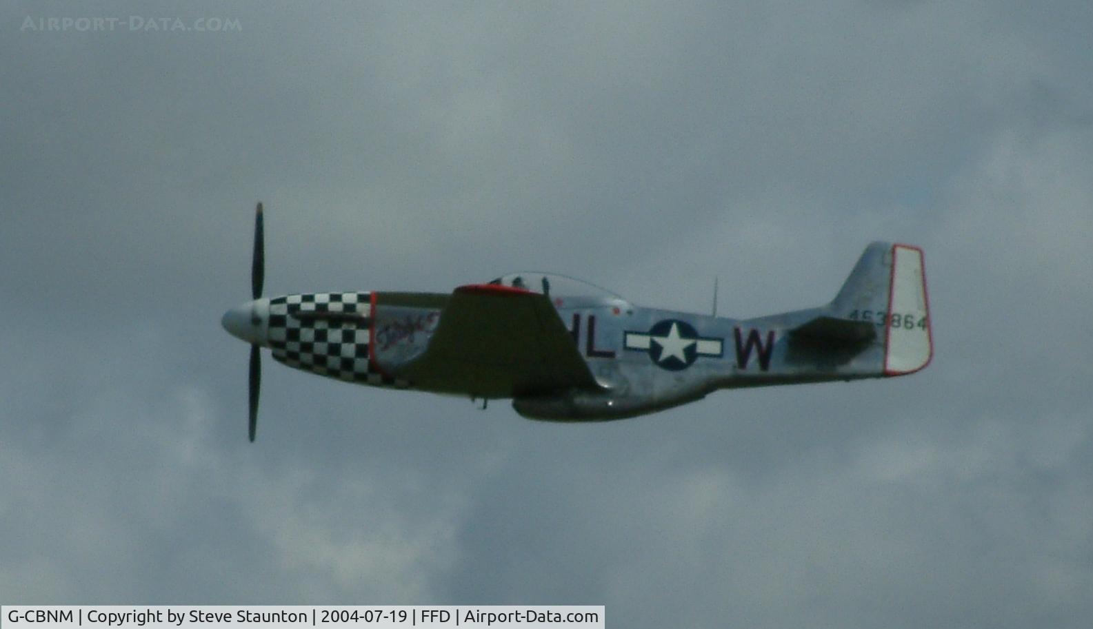 G-CBNM, 1944 North American P-51D Mustang C/N 122-31590 (44-63864), Royal International Air Tattoo 2004