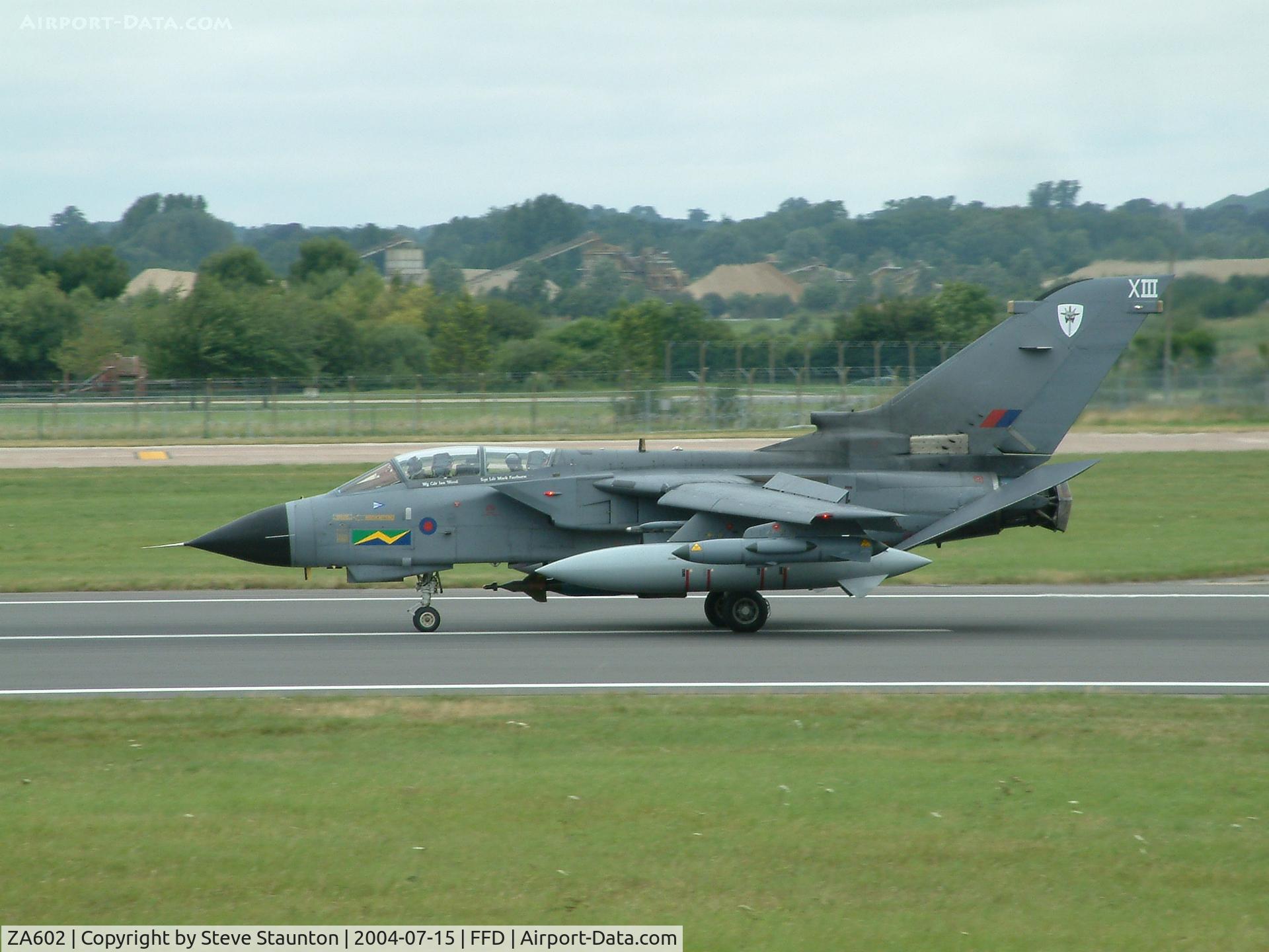 ZA602, 1982 Panavia Tornado GR.4 C/N 127/BT026/3066, Royal International Air Tattoo 2004