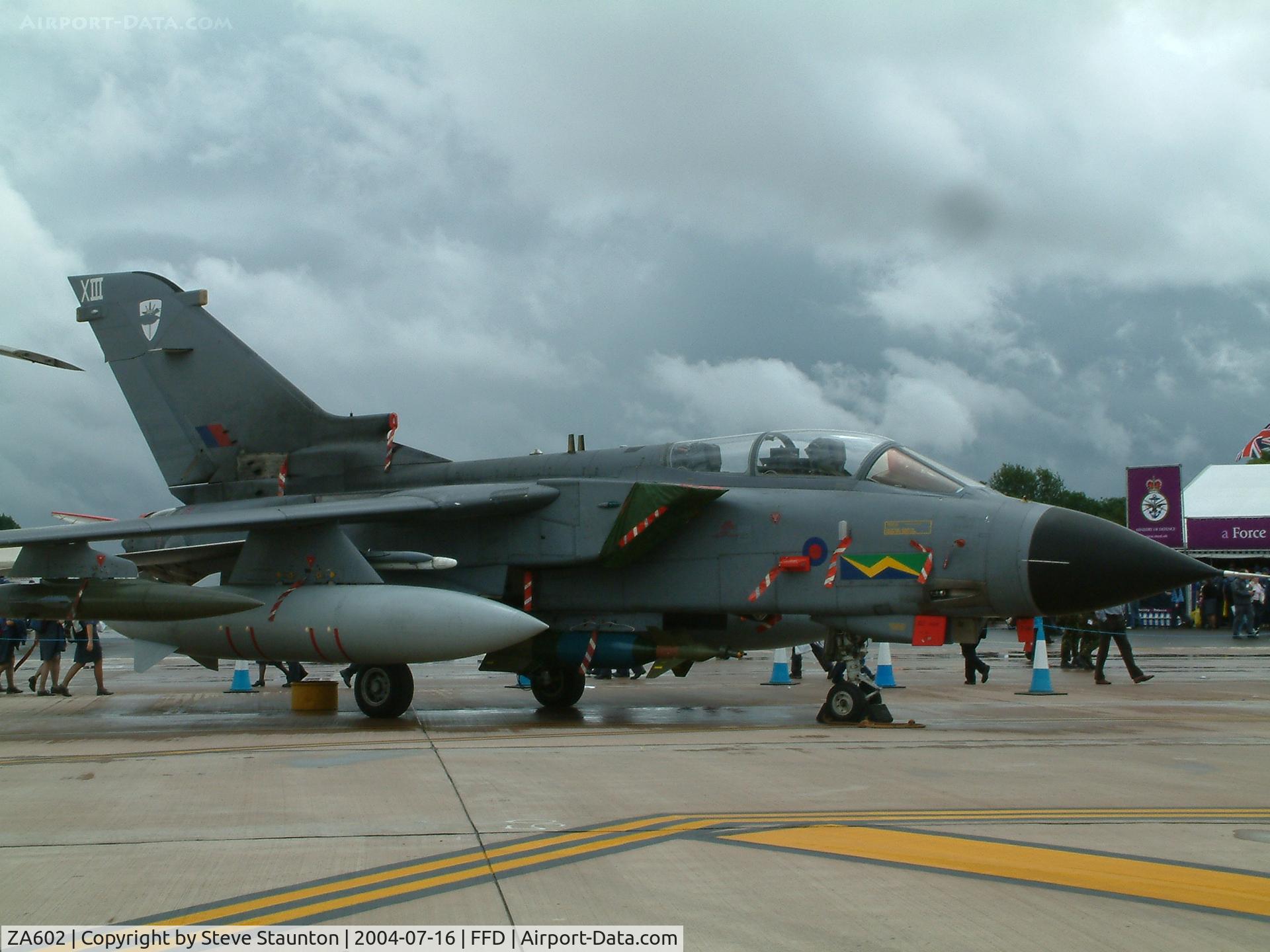 ZA602, 1982 Panavia Tornado GR.4 C/N 127/BT026/3066, Royal International Air Tattoo 2004
