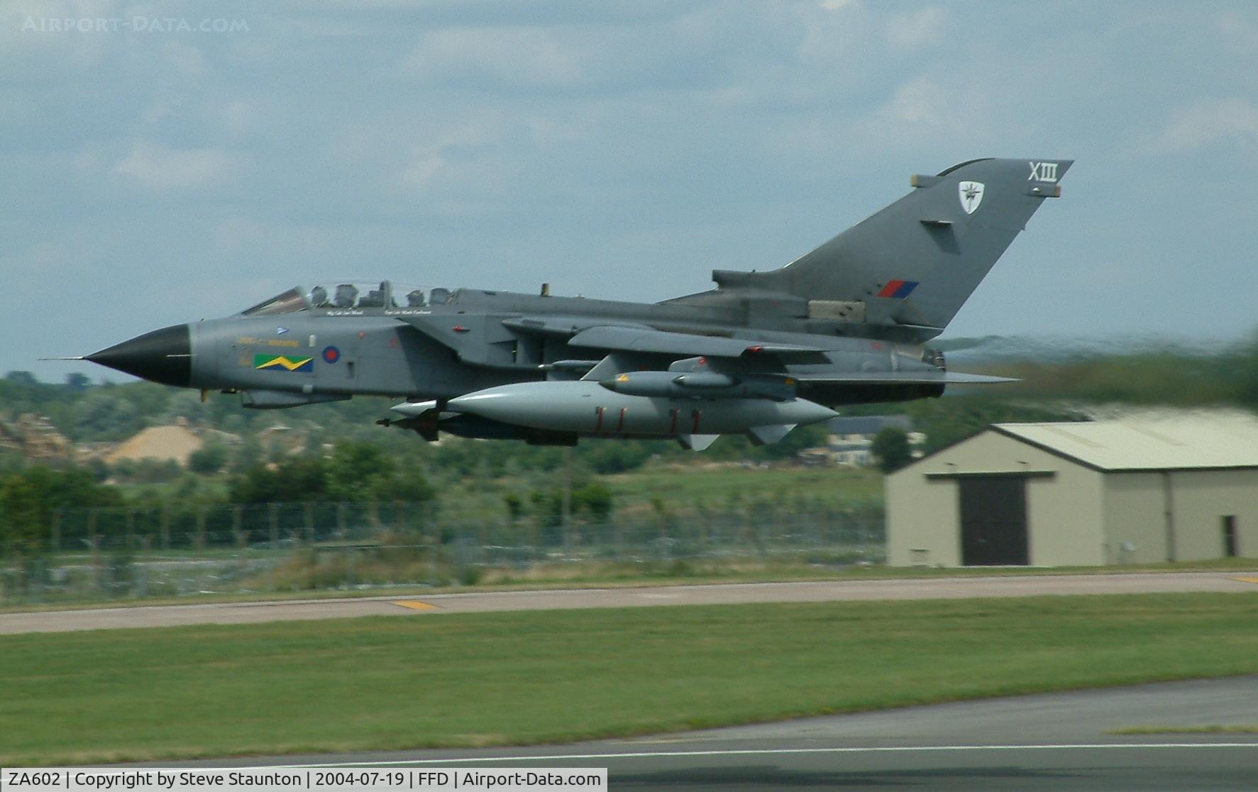 ZA602, 1982 Panavia Tornado GR.4 C/N 127/BT026/3066, Royal International Air Tattoo 2004
