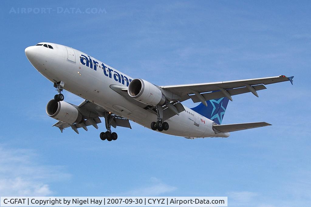 C-GFAT, 1990 Airbus A310-304 C/N 545, TS613 from CDG on Rwy 05