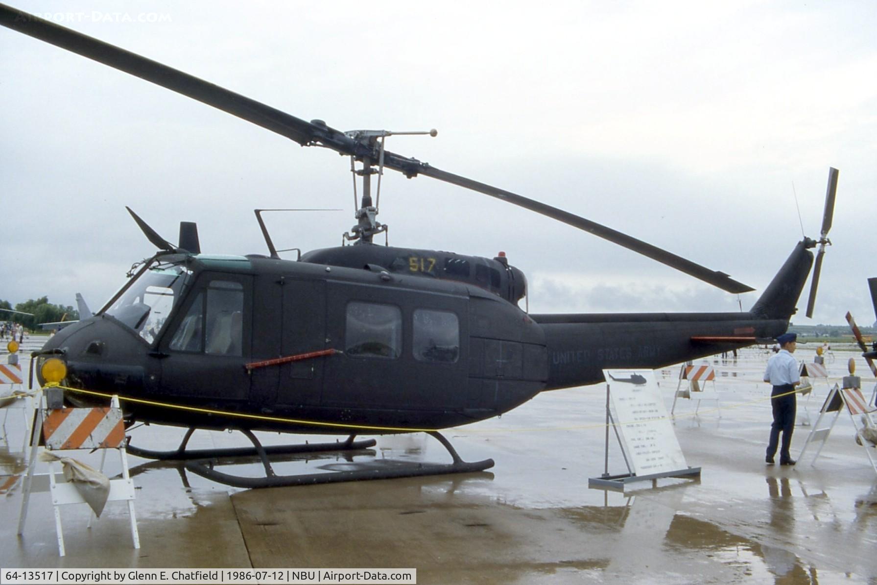 64-13517, 1964 Bell UH-1H Iroquois C/N 4224, UH-1H at the open house