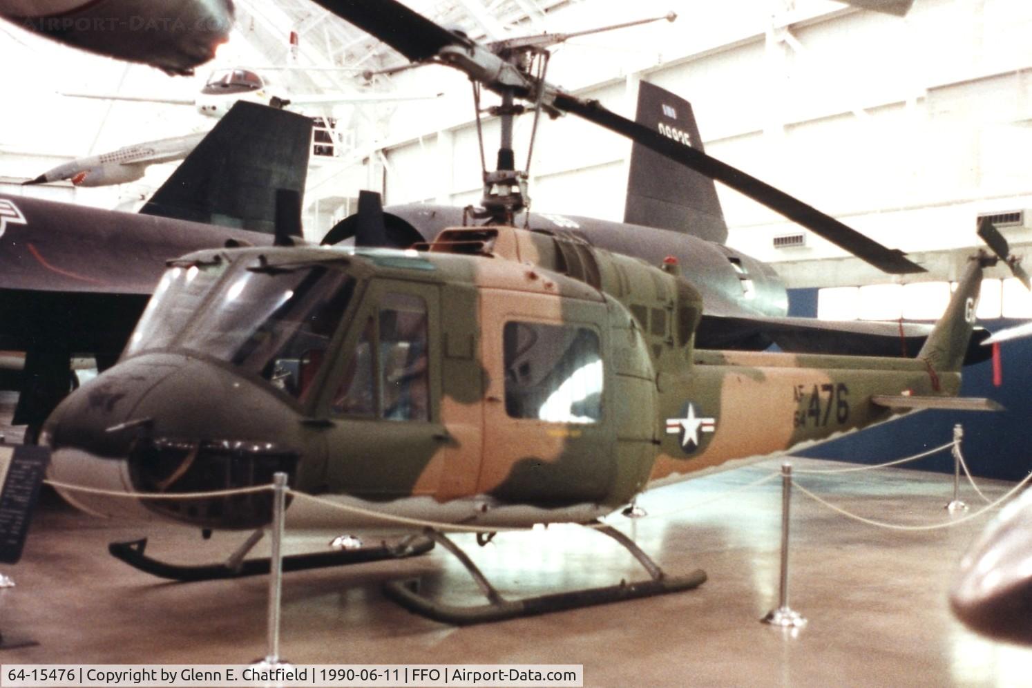 64-15476, 1964 Bell UH-1P Iroquois C/N 7026, UH-1P at the National Museum of the U.S. Air Force