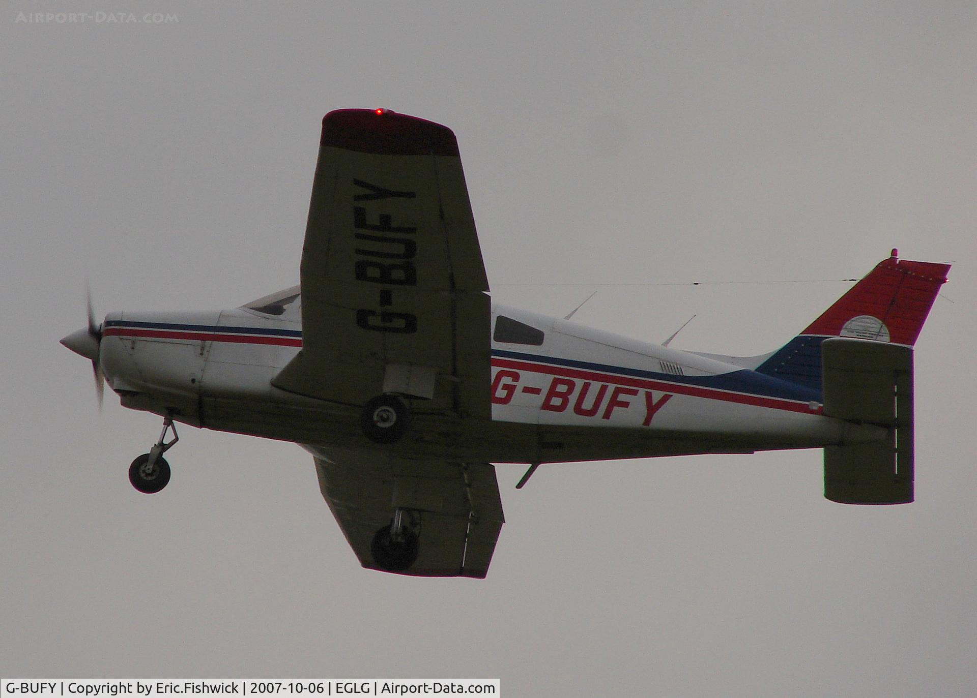G-BUFY, 1980 Piper PA-28-161 Cherokee Warrior II C/N 28-8016211, 4. G-BUFY at Panshanger