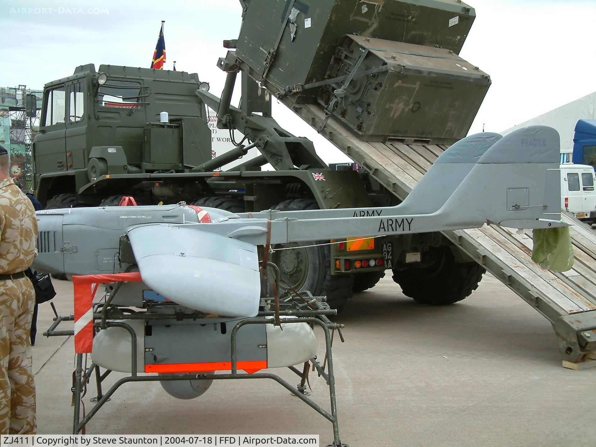 ZJ411, Phoenix UAV C/N N/A, Royal International Air Tattoo 2004