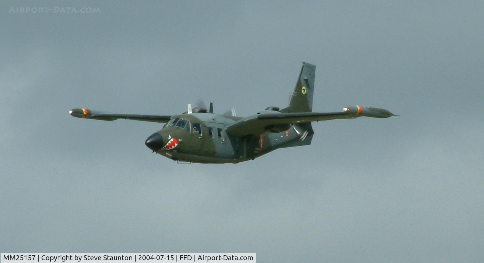 MM25157, Piaggio P.166DL-3APH C/N 479 / 125, Royal International Air Tattoo 2004