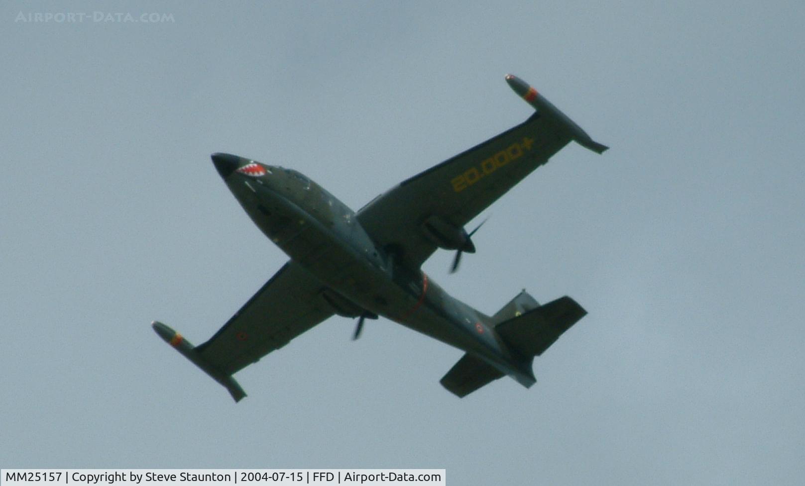 MM25157, Piaggio P.166DL-3APH C/N 479 / 125, Royal International Air Tattoo 2004