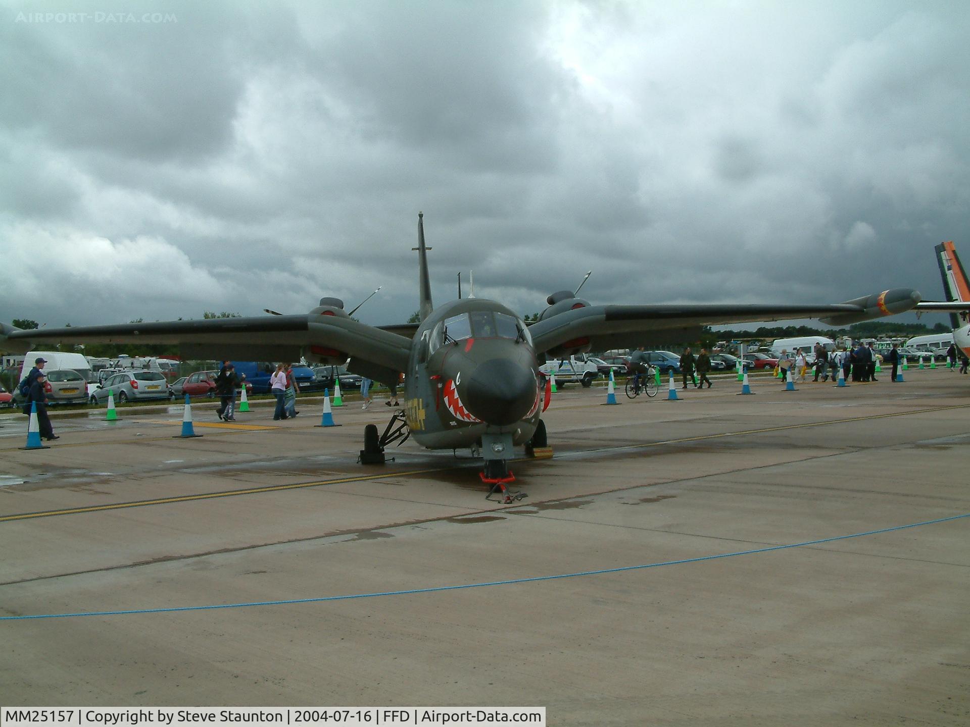 MM25157, Piaggio P.166DL-3APH C/N 479 / 125, Royal International Air Tattoo 2004
